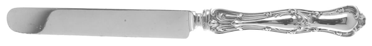 Gothic (Sterling, 1890) Blunt Hollow Table Knife with Bolster by George W Shiebler-1
