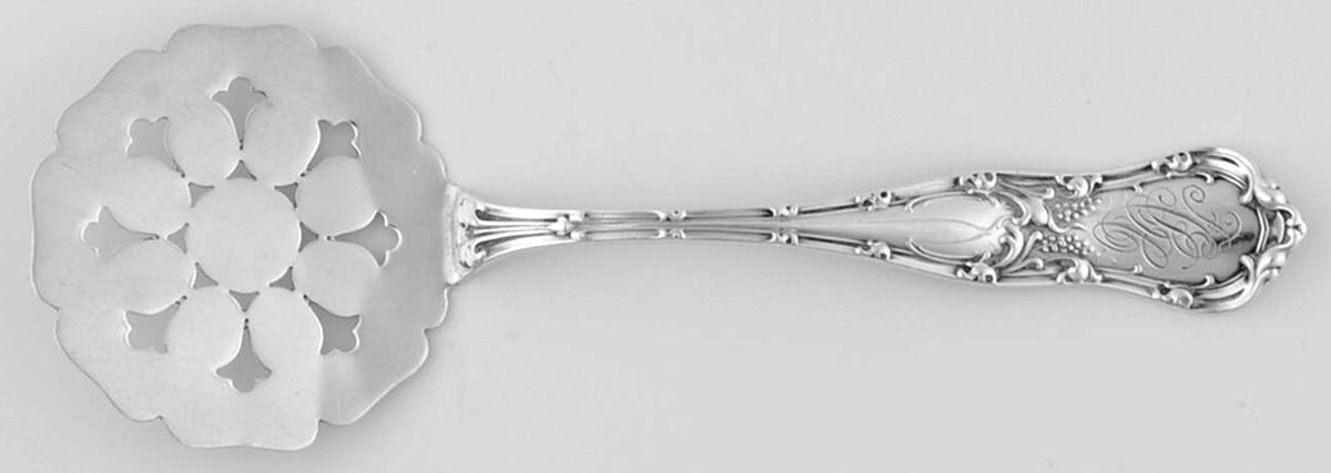 Gothic (Sterling, 1890) Large Cucumber Server by George W Shiebler-1