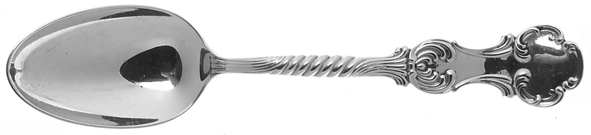 Louvre (Sterling, 1890) Dessert/Oval Soup Spoon by George W Shiebler-1