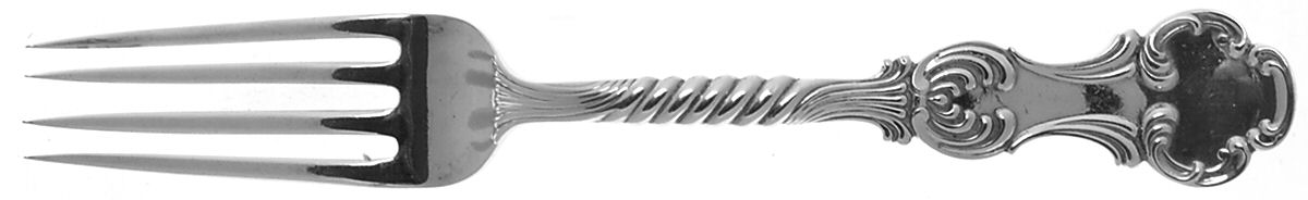 Louvre (Sterling, 1890) Fork by George W Shiebler-1