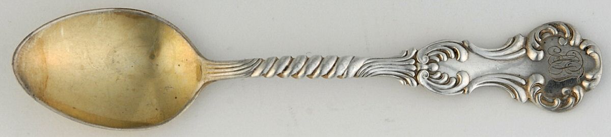 Louvre (Sterling, 1890) Demitasse Spoon by George W Shiebler-1