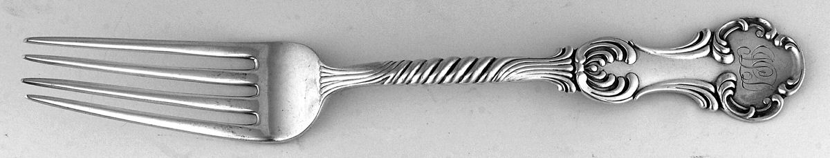 Louvre (Sterling, 1890) Fork by George W Shiebler-1