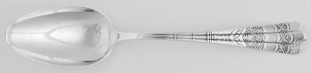 Luxembourg (Sterling, 1888) Tablespoon (Serving Spoon) by George W Shiebler-1