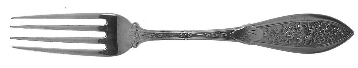 Montezuma (Sterling, 1879) Monogram Fork by George W Shiebler-1