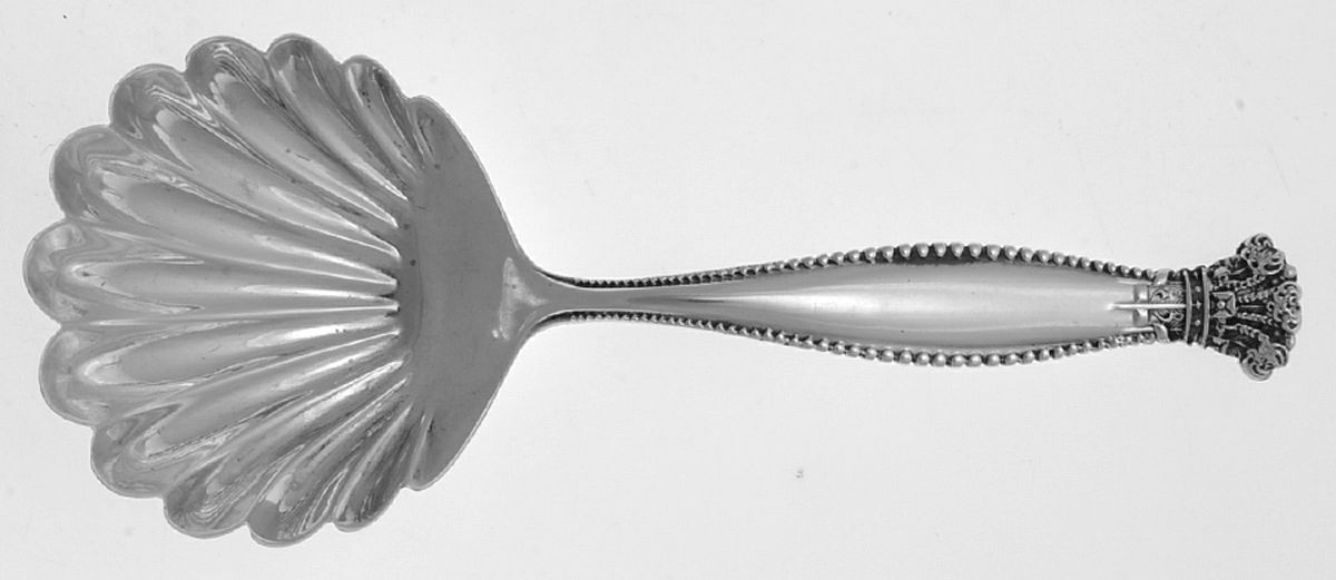 Sandringham (Sterling, 1895) Tea Caddy Spoon by George W Shiebler-1