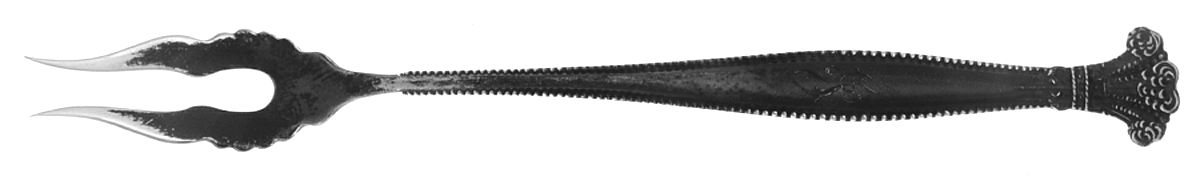 Sandringham (Sterling, 1895) Oyster Fork by George W Shiebler-1