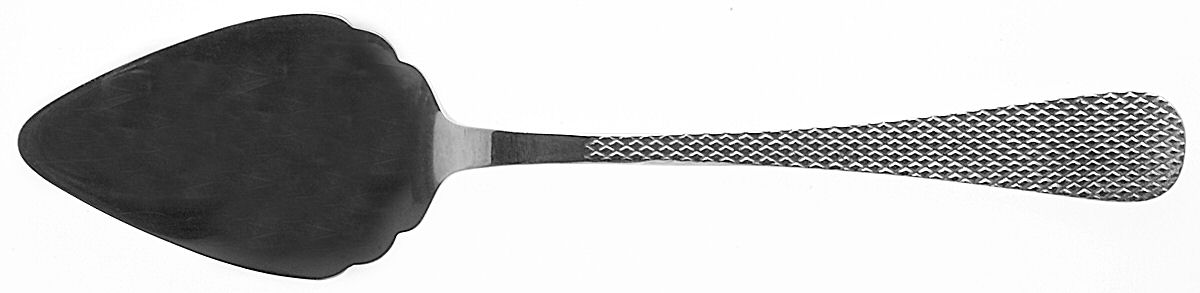 English Abbey (Stainless) Solid Cheese Server by Gentry Silver-1