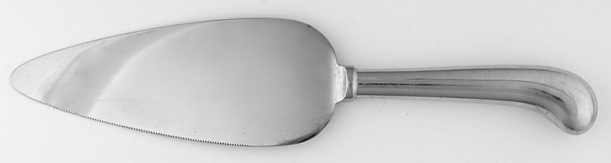 English Tip (Stainless) Pie & Cake Server with Stainless Blade by Gentry Silver-1