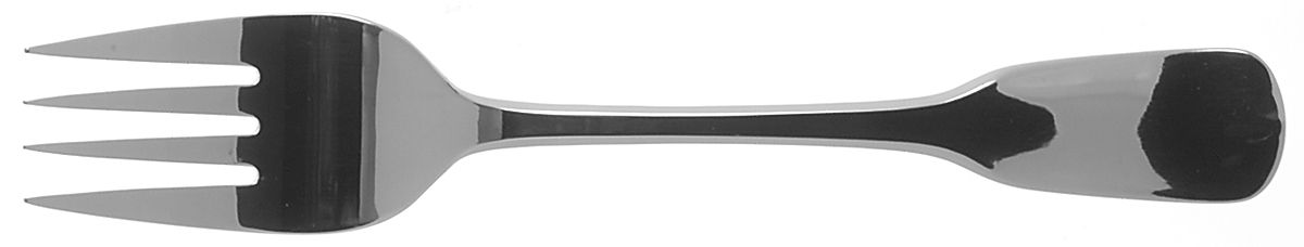 Alsace (Stainless) Large Solid Cold Meat Serving Fork by Ginkgo-1