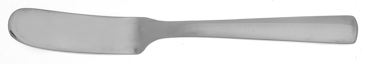 Merit (Stainless, Glossy Finish) Flat Handle Butter Spreader by Ginkgo-1