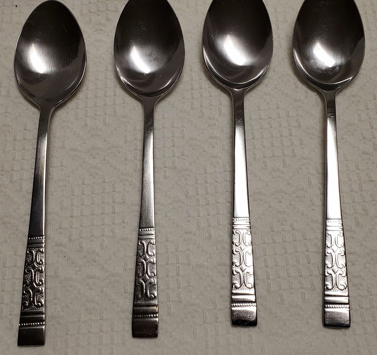 Roman (Stainless) Place/Oval Soup Spoon by Gibson-1