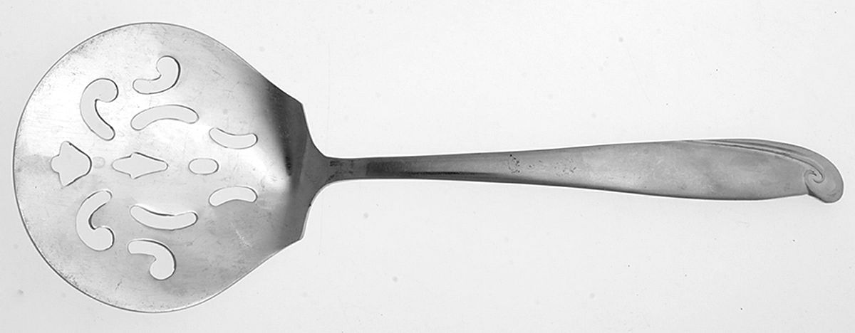 Caress (Stainless) Tomato Server, Solid Piece by Gensico-1