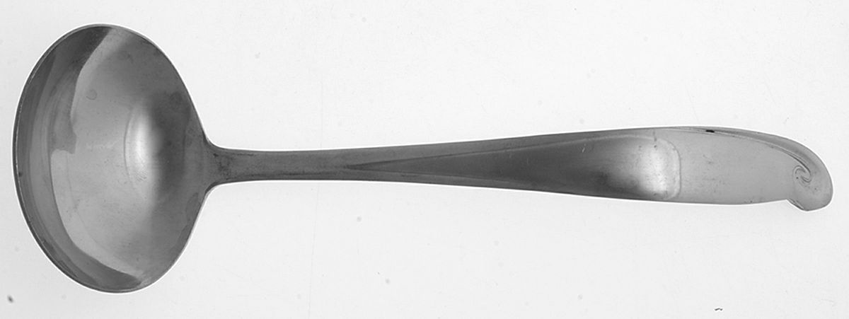 Caress (Stainless) Solid Gravy Ladle by Gensico-1