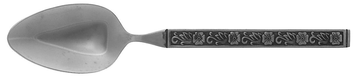 Night Blossom (Stainless) Tablespoon (Serving Spoon) by Gold Standard (Japan)-1