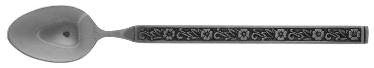 Night Blossom (Stainless) Iced Tea Spoon by Gold Standard (Japan)-1