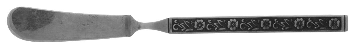 Night Blossom (Stainless) Flat Handle Master Butter Knife by Gold Standard (Japan)-1