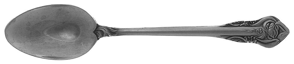 French Rose (Stainless) Place/Oval Soup Spoon by Grand Prix-1