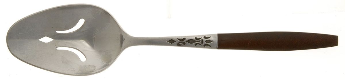 Dior Muffin (Stainless) Pierced Tablespoon (Serving Spoon) by Grand Prix-1