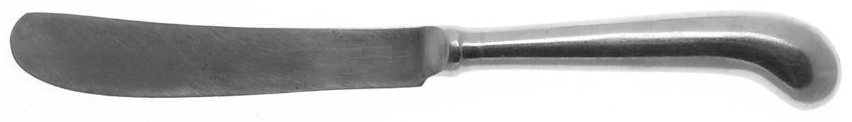 Nottingham (Stainless) Butter Spreader Hollow Hdl-Paddle/Stainless Blade by Grand Prix-1