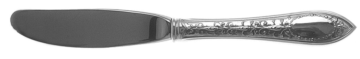 Adam (Sterling, 1993) Modern Hollow Butter Spreader (Stainless) by Gorham Silver-1