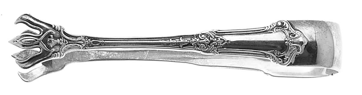 Albemarle (Sterling, 1894-1912) Bon Bon Tongs by Gorham Silver-1