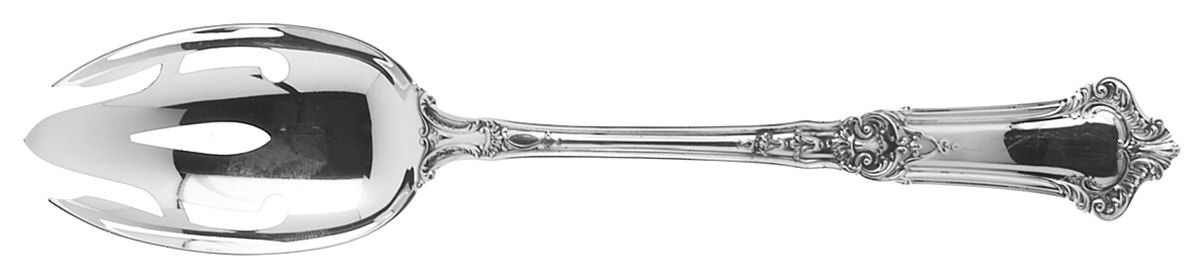Albemarle (Sterling, 1894-1912) Pierced Tablespoon (Serving Spoon) by Gorham Silver-1