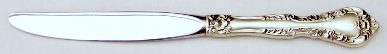 Alencon Lace (Sterling, 1965) Modern Hollow Knife by Gorham Silver-1