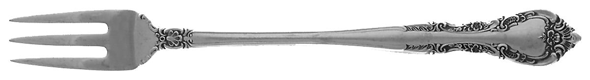 Alencon Lace (Sterling, 1965) Cocktail/Seafood Fork by Gorham Silver-1