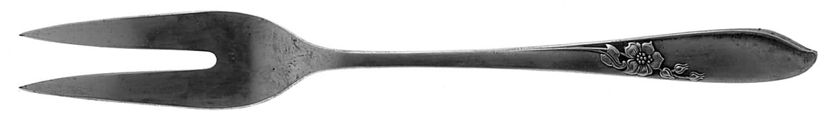 Aloha (Silverplate, 1955) Medium Solid Cold Meat Serving Fork by Gorham Silver-1
