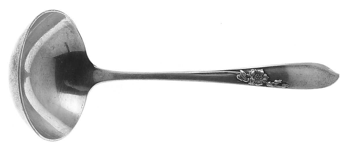 Aloha (Silverplate, 1955) Solid Gravy Ladle by Gorham Silver-1