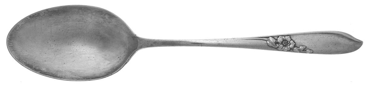 Aloha (Silverplate, 1955) Tablespoon (Serving Spoon) by Gorham Silver-1