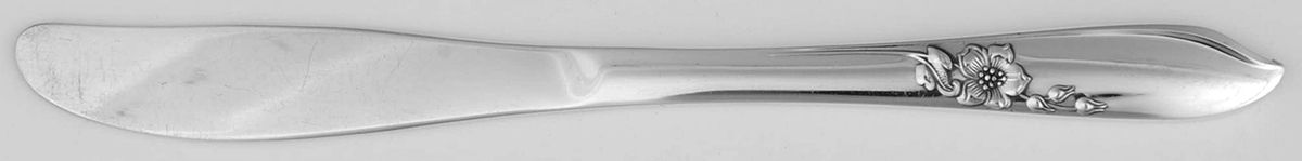 Aloha (Silverplate, 1955) Flat Handle Butter Spreader by Gorham Silver-1