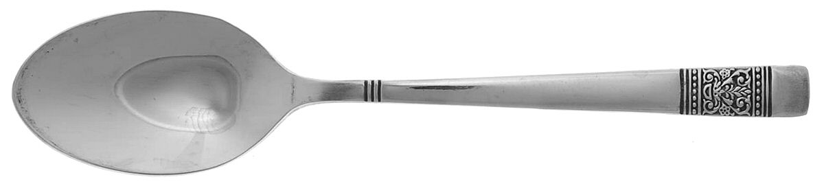 Amphora (Stainless) Place/Oval Soup Spoon by Gorham Silver-1