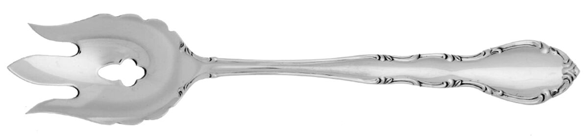 Andante (Sterling, 1963) Vegetable Serving Fork Solid  HC by Gorham Silver-1