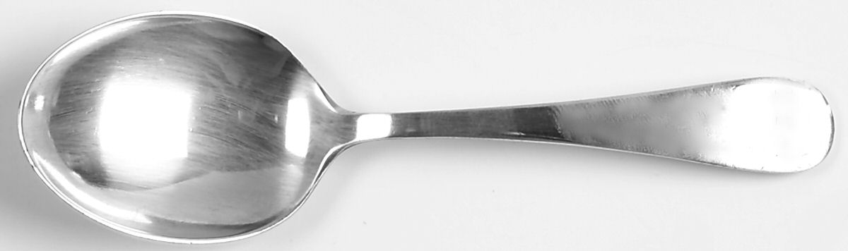 Antique (Sterling, 1875) Straight Handle Baby Spoon by Gorham Silver-1