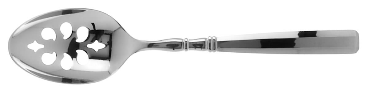 Ariana (Stainless) Pierced Tablespoon (Serving Spoon) by Gorham Silver-1