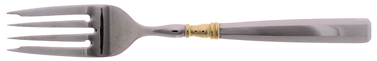 Ariana-Gold (Stainless, Gold Accent) Individual Salad Fork by Gorham Silver-1