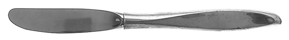 Aspen (Sterling, 1963) Modern Hollow Butter Spreader (Stainless) by Gorham Silver-1