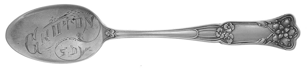 Atlanta (Sterling, 1910) Souvenir Spoon (Five O'Clock) by Gorham Silver-1