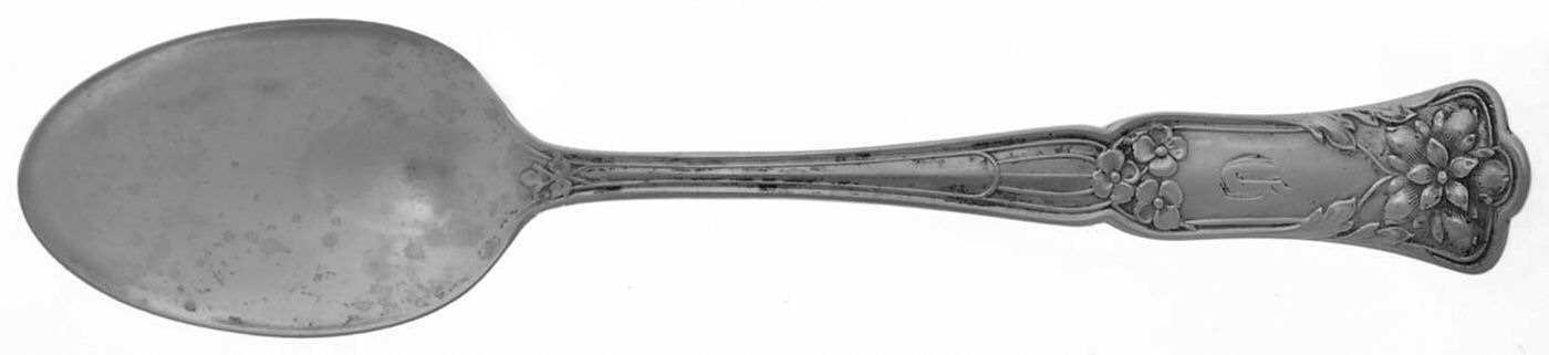 Atlanta (Sterling, 1910) Monogram Five O'Clock Teaspoon by Gorham Silver-1