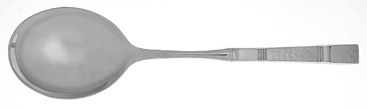 Baluster (Stainless) Casserole Spoon with Smooth Stainless Bowl HC by Gorham Silver-1
