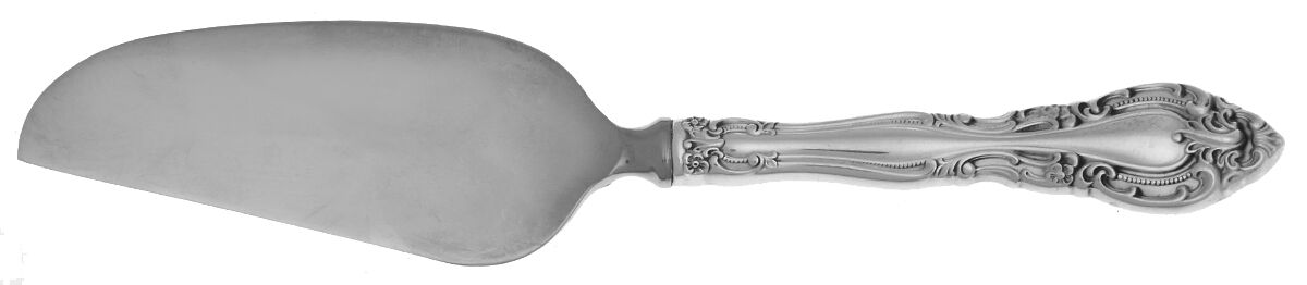 Baronial-New (Sterling, 1973) Cheese Knife with Stainless Blade by Gorham Silver-1
