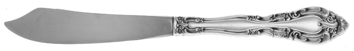 Baronial-New (Sterling, 1973) Hollow Handle Master Butter Knife by Gorham Silver-1