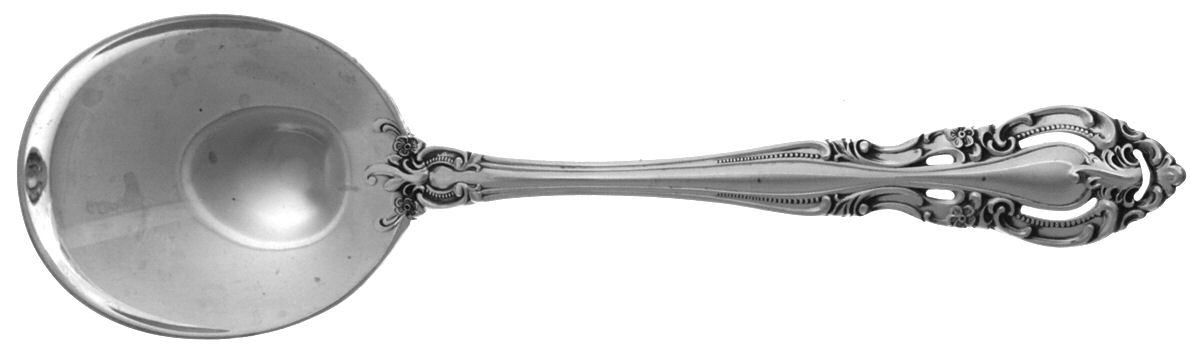 Baronial-New (Sterling, 1973) Round Bowl Soup Spoon (Cream Soup) by Gorham Silver-1
