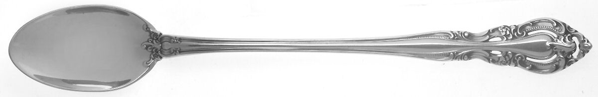 Baronial-New (Sterling, 1973) Iced Tea Spoon by Gorham Silver-1