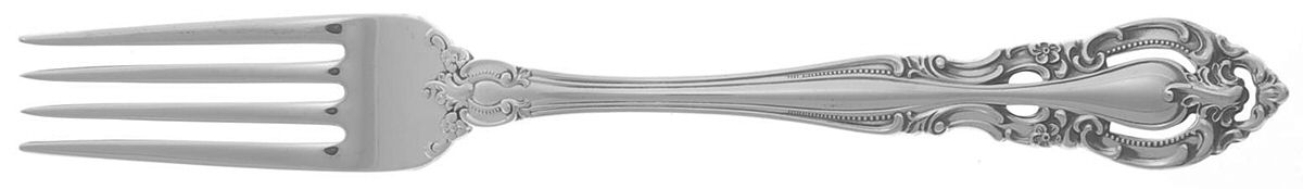 Baronial-New (Sterling, 1973) Fork by Gorham Silver-1