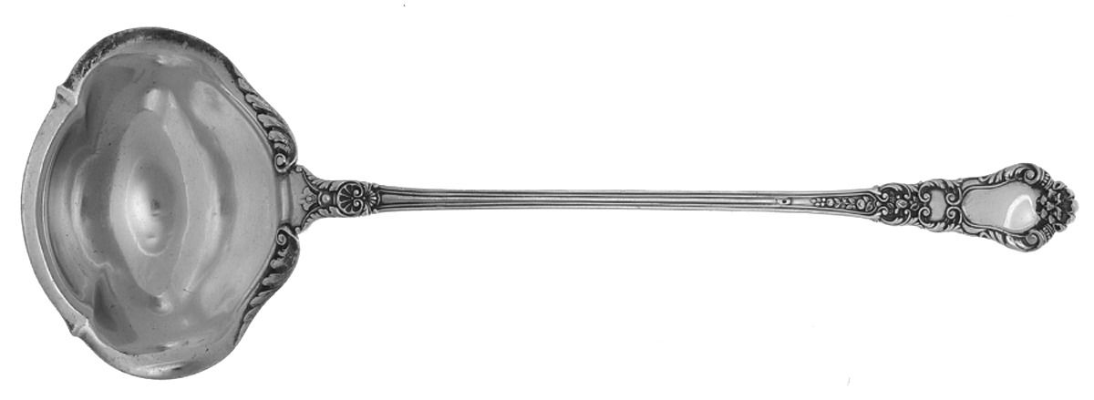 Baronial-Old (Sterling, 1898, No Monograms) Bouillon Ladle by Gorham Silver-1