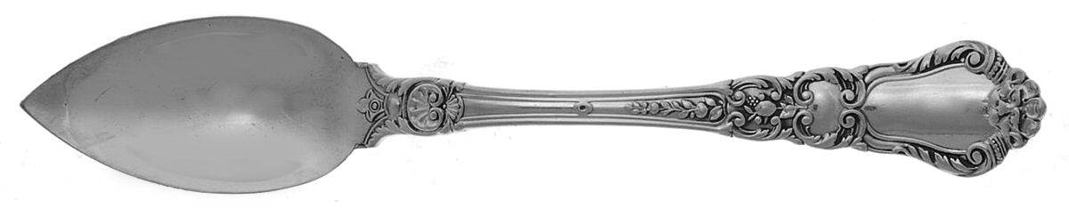 Baronial-Old (Sterling, 1898, No Monograms) Fruit/Orange Spoon CM by Gorham Silver-1