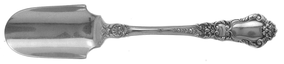 Baronial-Old (Sterling, 1898, No Monograms) Solid Cheese Scoop by Gorham Silver-1