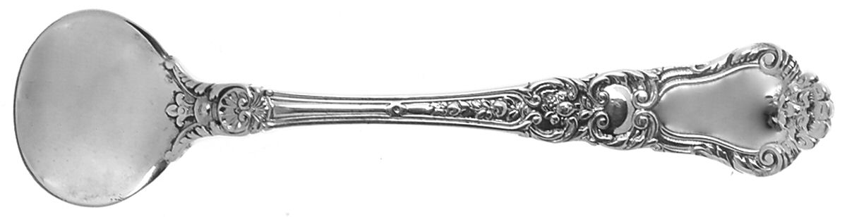 Baronial-Old (Sterling, 1898, No Monograms) Master Salt Spoon by Gorham Silver-1